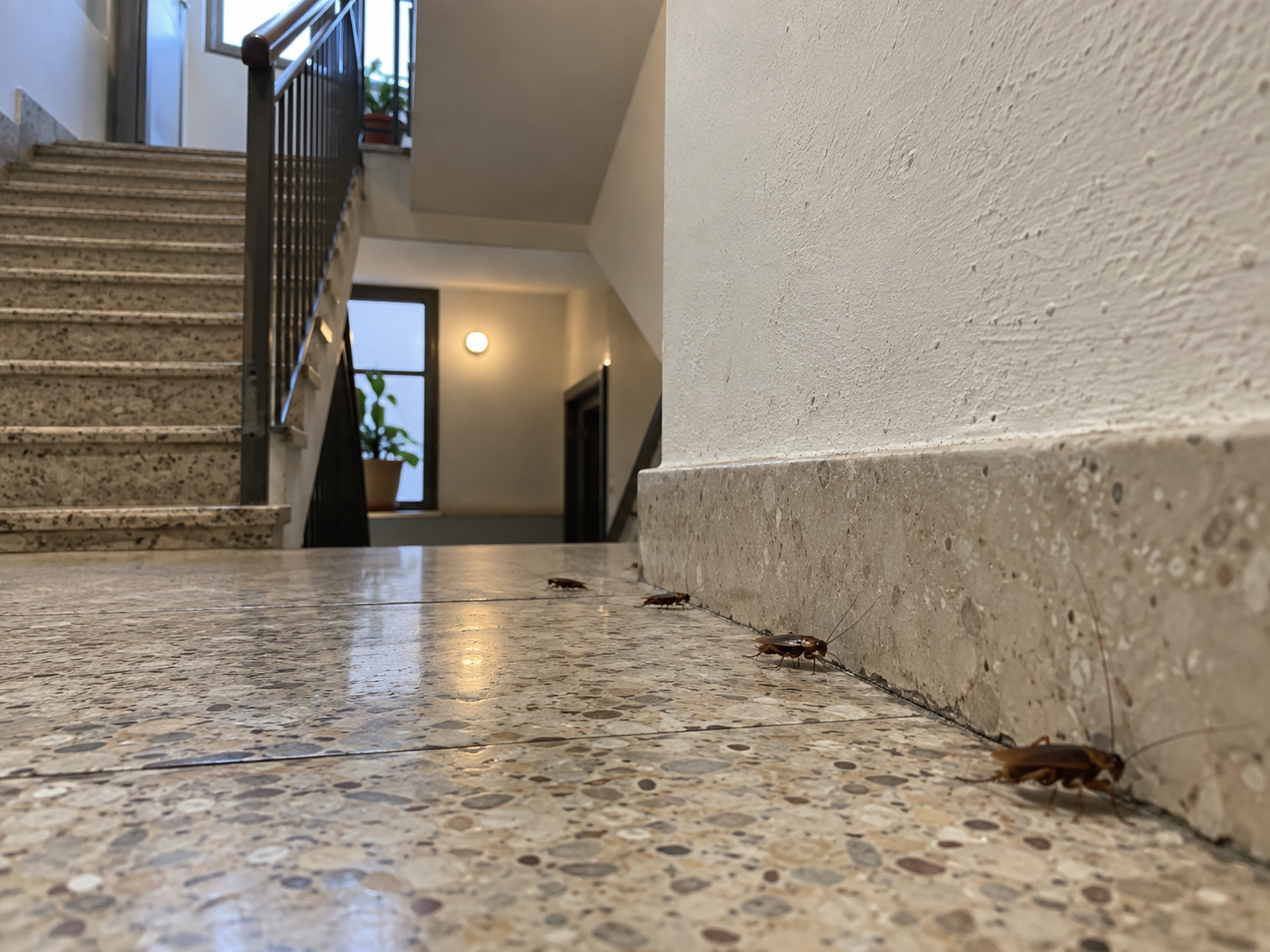 Blatte in condominio a Verona: cosa deve fare l’amministratore